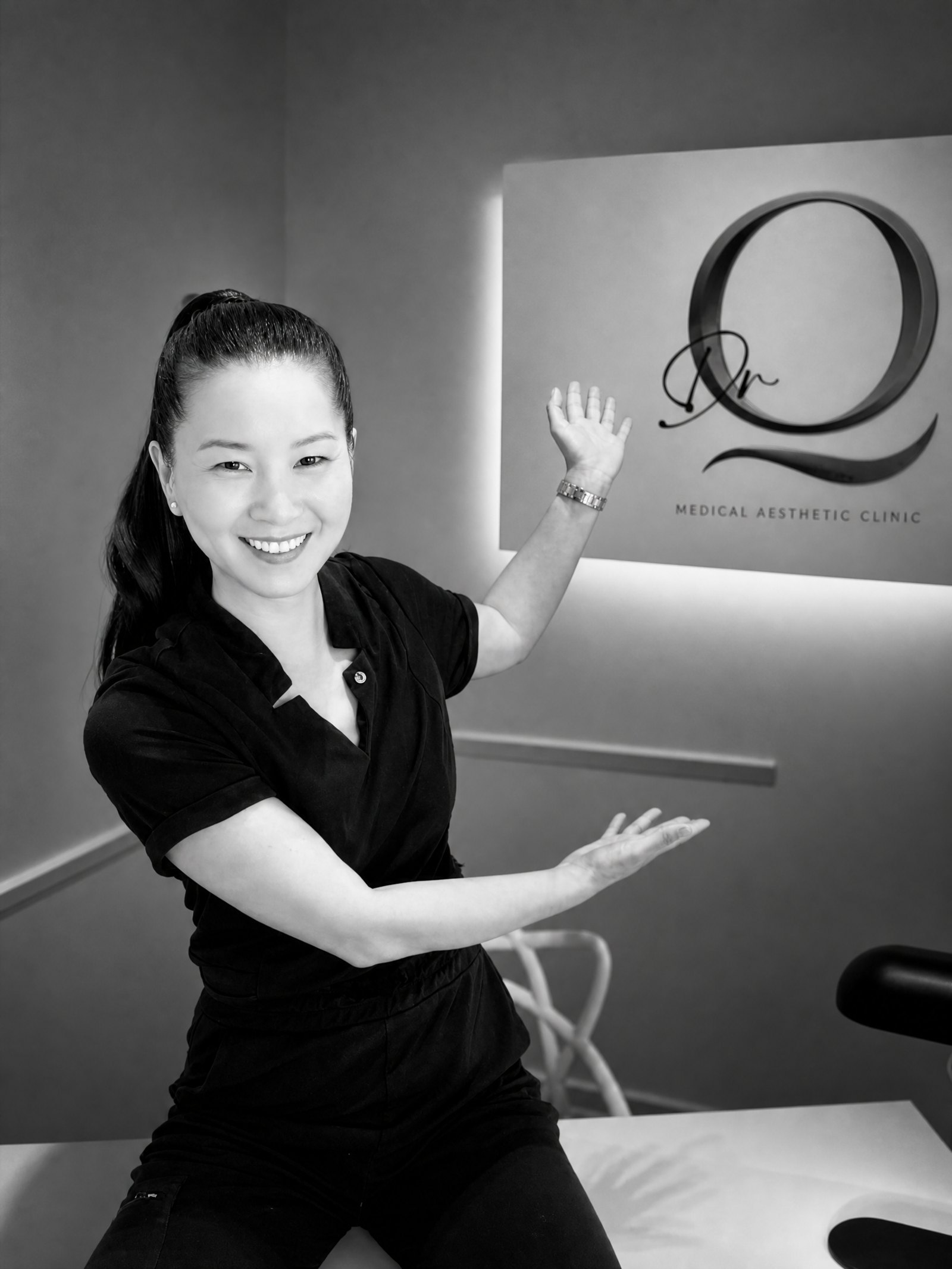 Dr Q Nguyen i DrQ klinikken på Frederiksberg